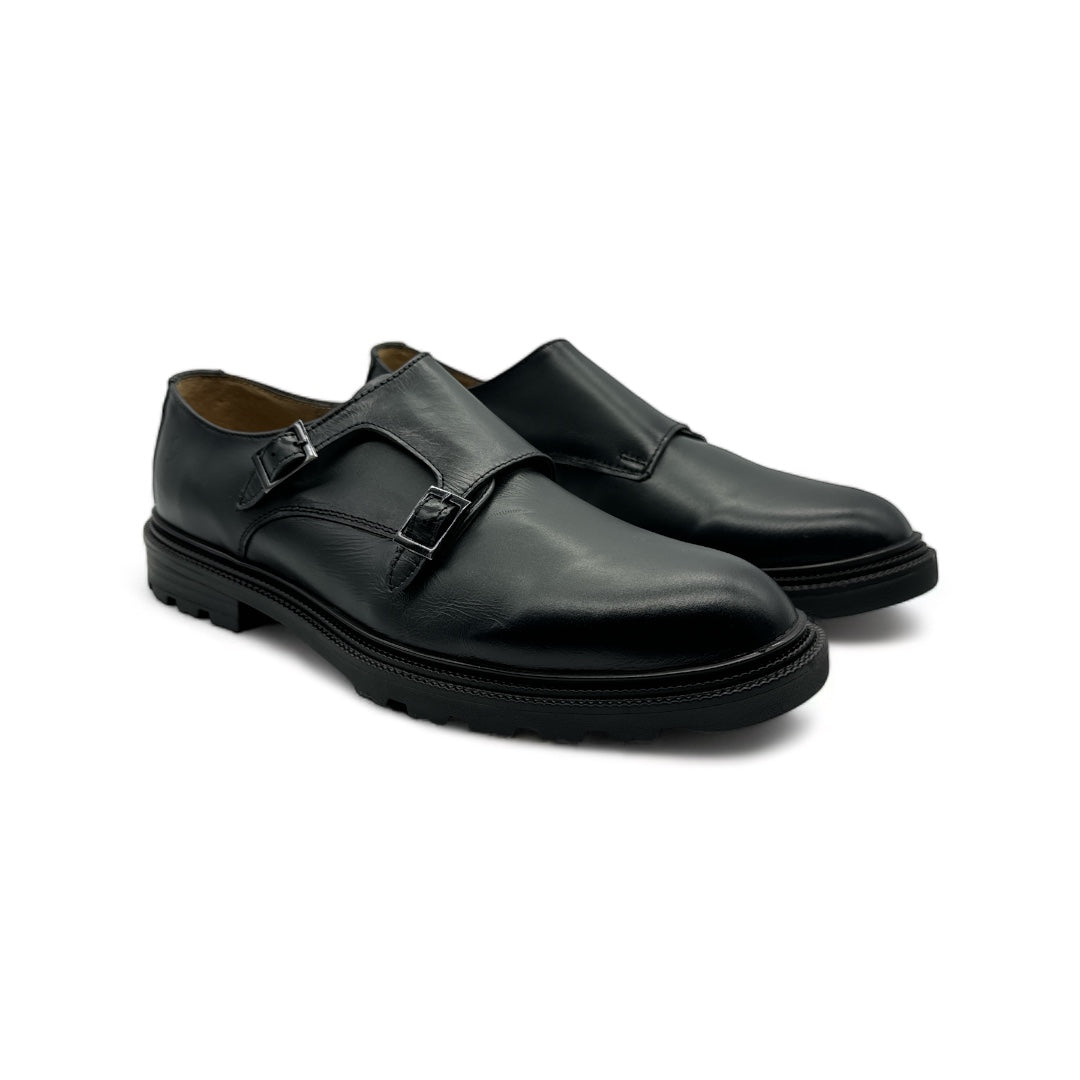 Zapato Monkstrap Barbo 047 Gris