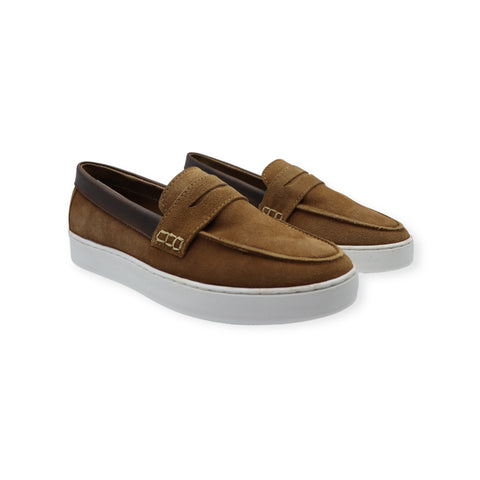 LOAFER GAMUZA BRONCE
