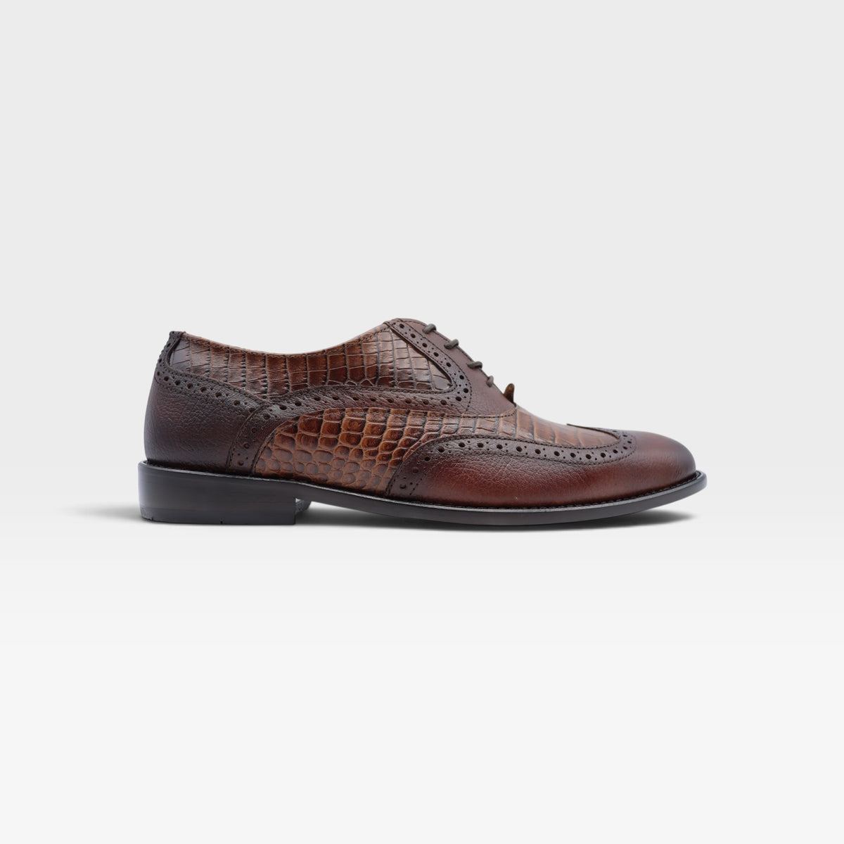 WINGTIP CROCO CAFE