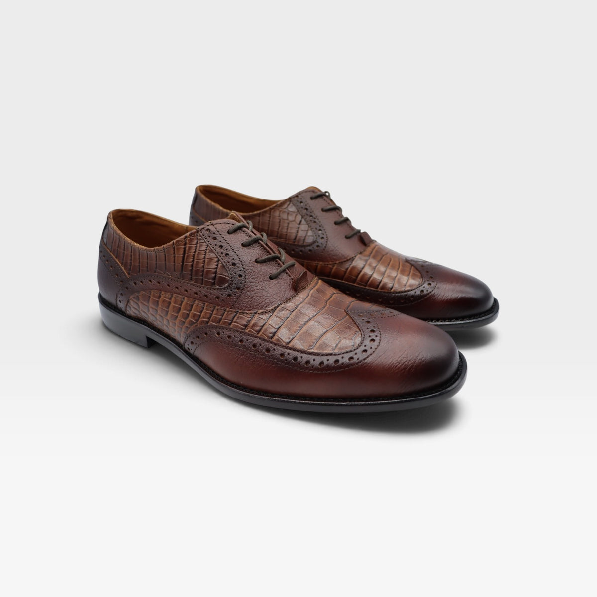 WINGTIP CROCO CAFE