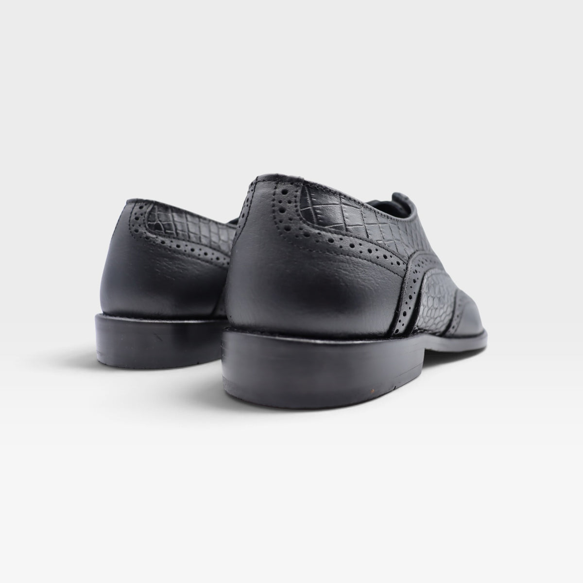 WINGTIP CROCO NEGRO