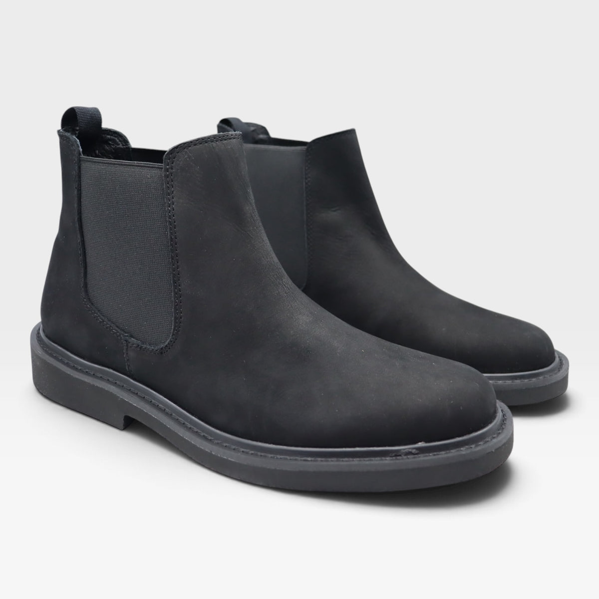 DUTTI CHELSEA GAMUZA NEGRO